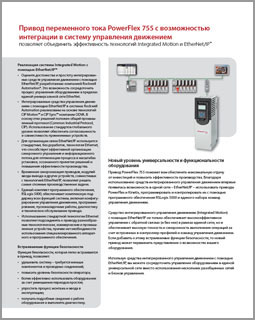 Каталог Преобразователь частоты PowerFlex 755
